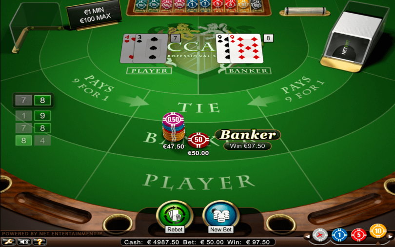 Playing Baccarat Online